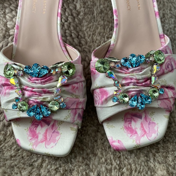 Sophia Webster X LoveShackFancy Margaux Mules - Picture 7 of 7